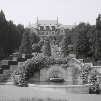 Photo of Blairsden Estate exterior staircase